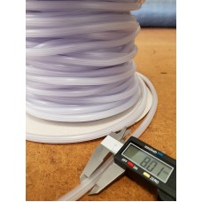 Tubo multiforo in PVC trasparente  diametro mm 8 Esente Ftalati