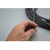 Tubo PVC rigenerato nero diametro mm 7 conf. 10 metri