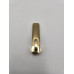 Cursore con tiretto per lampo Metallo mm 5  Oro conf. 5 pezzi