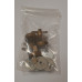 Conf.5 pz.Chiusure magnetiche mm 18 Ottone Antico