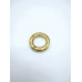 Anello a Moschettone FILO QUADRO 20mm ORO