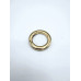 Anello a Moschettone FILO QUADRO 22mm ORO Anello a Moschettone FILO QUADRO 22mm ORO