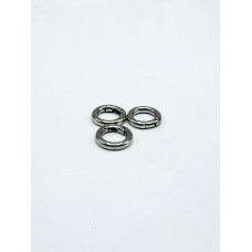 Anello a Moschettone a FILO TONDO 13mm NICHEL Anello a Moschettone a FILO TONDO 13mm NICHEL