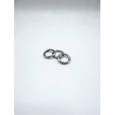 Anello a Moschettone a FILO TONDO 18xmm NICHEL FREE Anello a Moschettone a FILO TONDO 18xmm NICHEL FREE