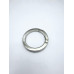 Anello a Moschettone a FILO QUADRO 40mm NICHEL Anello a Moschettone a FILO QUADRO 40mm NICHEL