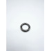 Anello a Moschettone a FILO TONDO 20mm NICHEL NERO