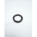 Anello a Moschettone a FILO TONDO 22mm NICHEL NERO