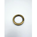 Anello a Moschettone a FILO QUADRO 30mm OTTONE ANTICO