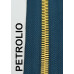 Cerniera lampo metallo spazzolata mm 5 oro