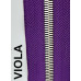 Cerniera lampo metallo spazzolata mm 5 oro