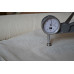Garzina cotone/polyestere in semplice grezzo o nero h 150 cm