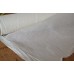 Garzina cotone/polyestere in semplice grezzo o nero h 150 cm