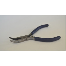 Pinza acciaio cm 12 punte curve  