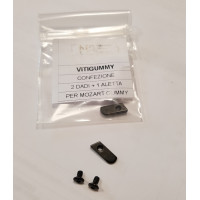 Dadi  2 +  1 aletta ricambio per Mozart 2515 Gummy 