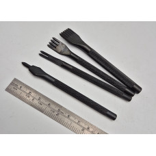 Set 4 Forchette segna punti 1-2-4-6 x 3mm Set 4 Forchette segna punti 1-2-4-6 x 3mm