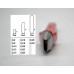 Fustella a martello ovale da mm 10 x 3 - 12 x 3