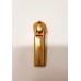 Cursori Oro con tiretto per lampo a spirale nylon mm 6 - Conf. 100 pezzi